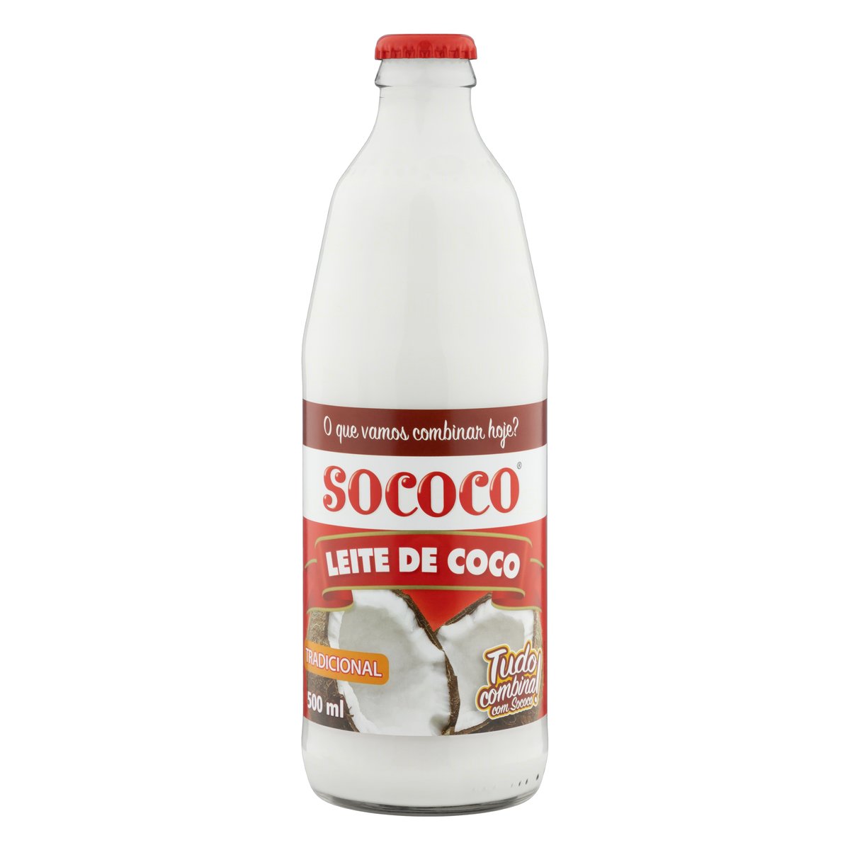 Leite de Coco Tradicional Sococo Garrafa 500ml