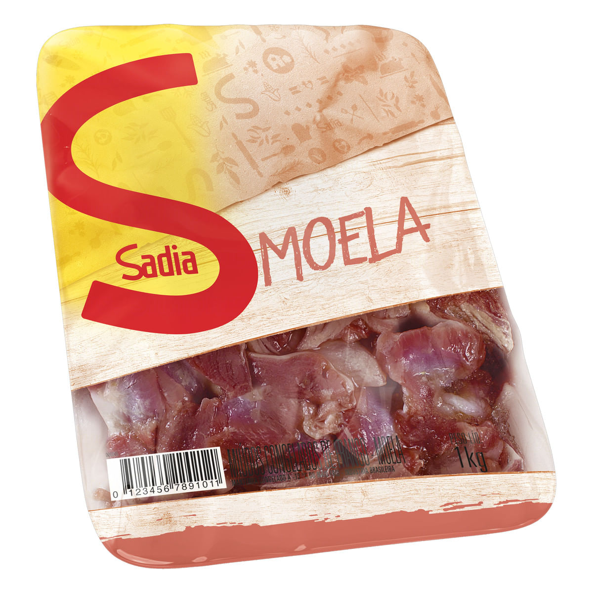 Moela de Frango Congelada Sadia Pacote 1kg