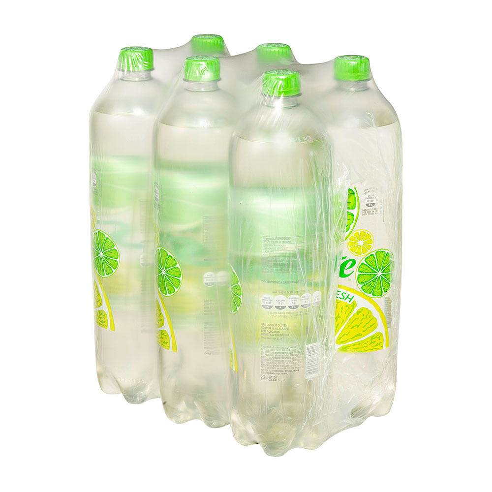 Refrigerante Lemon Fresh Sprite Pack 6 Unidades Garrafa 1,5l Cada