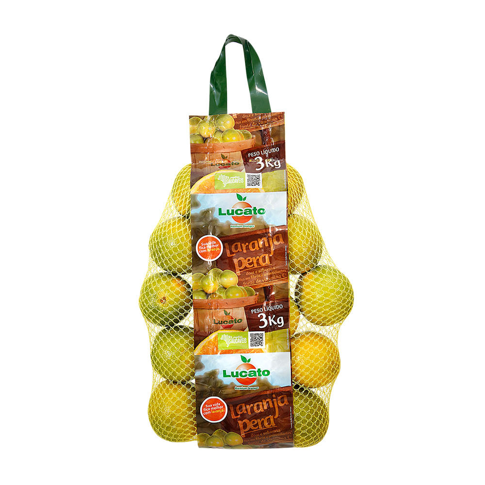 Laranja Pera Lucato 1 Pacote 3kg