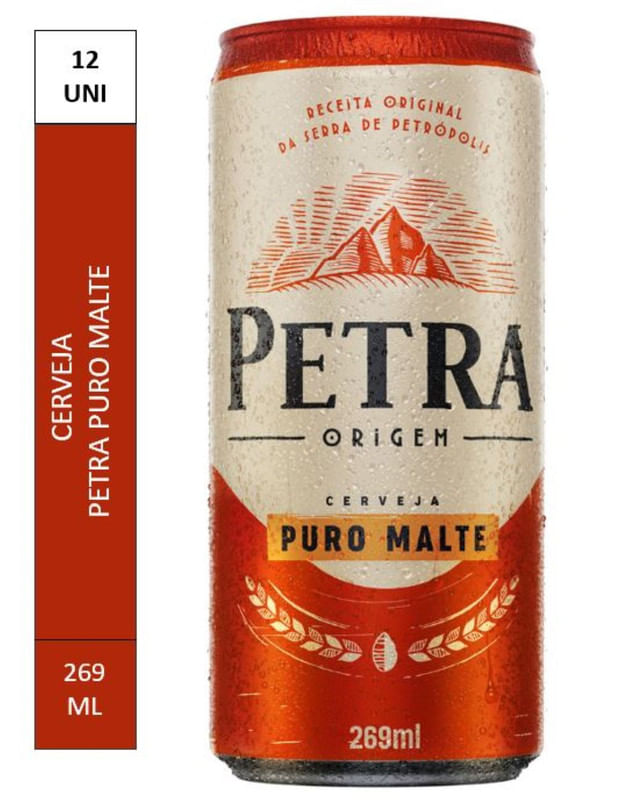 Produto Cerveja Puro Malte Origem Petra Pack com 12 Unidades de 269ml Cada da loja Sam's no valor de: 27,98