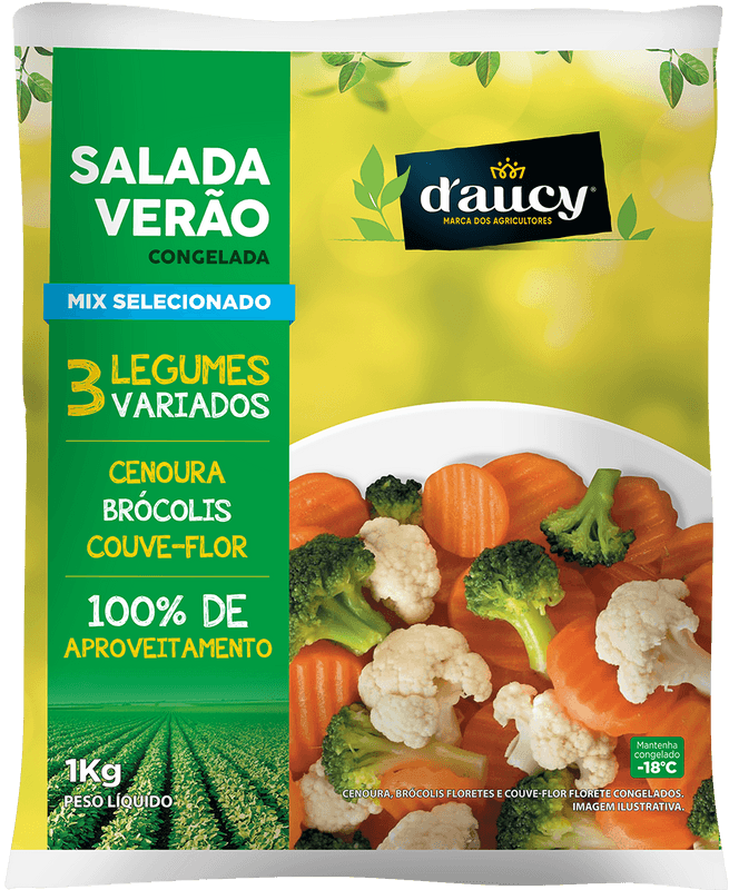 Salada Verão D'Aucy Pacote 1kg