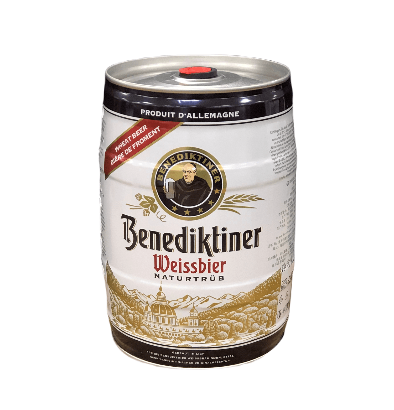 Produto Cerveja Benediktiner Weissbier Barril 5l da loja Sam's no valor de: 129,98