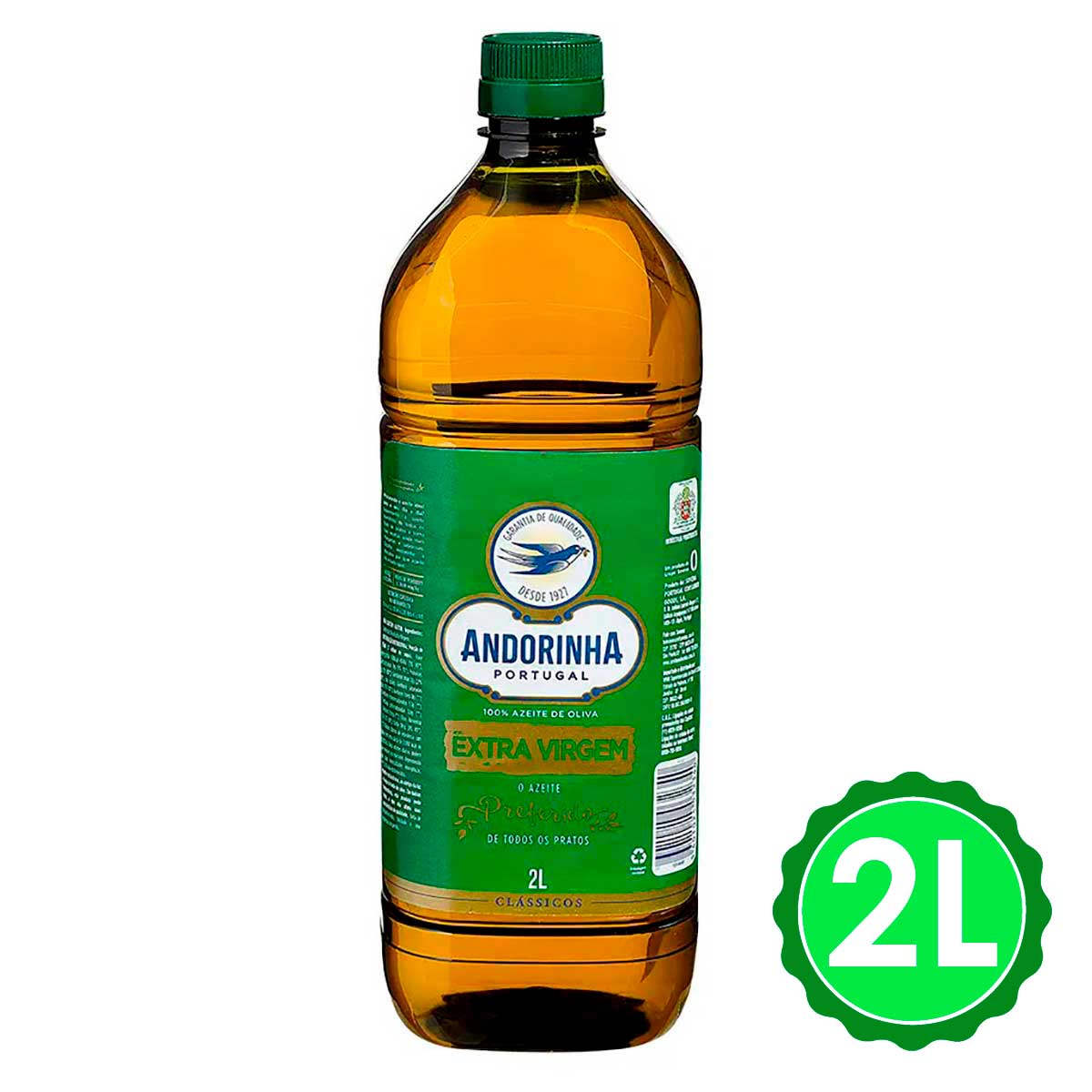 Azeite de Oliva Extravirgem Andorinha Frasco 2l