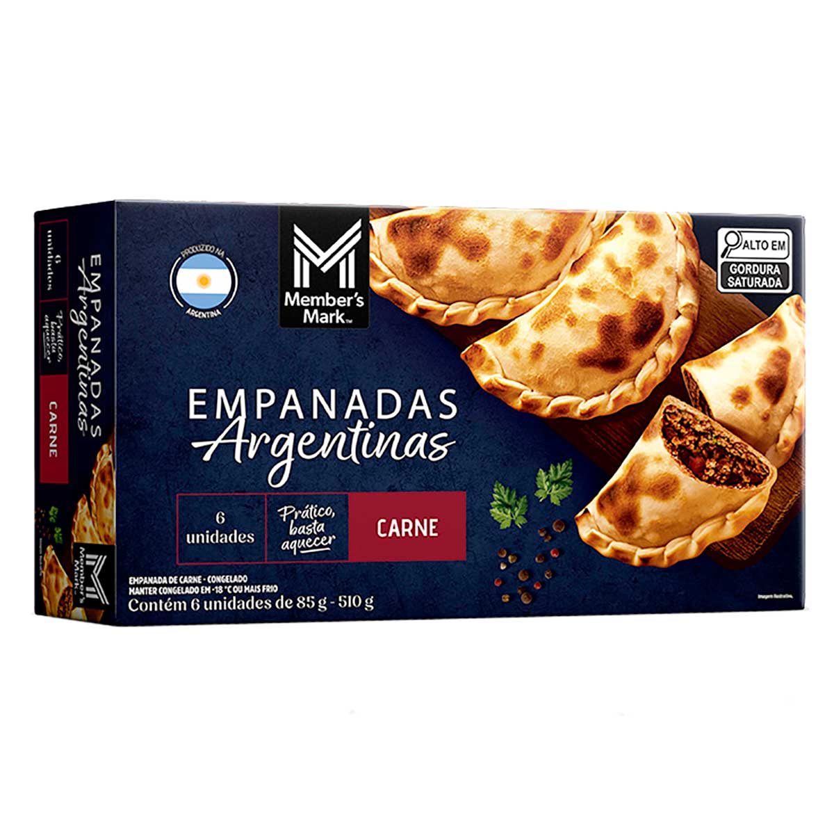 Empanadas de Carne Member's Mark 510g
