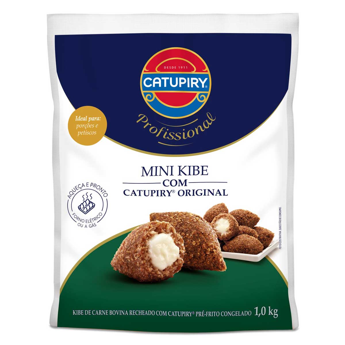 Mini Kibe Com Requeijão 1k Catupiry
