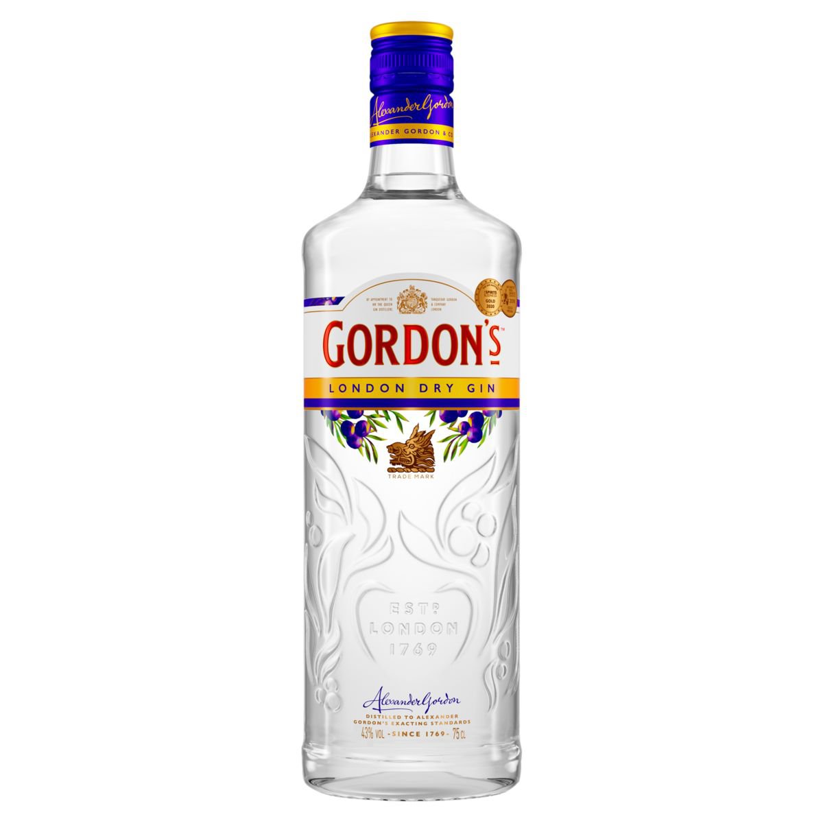 Gin London Dry Gordon's 750ml