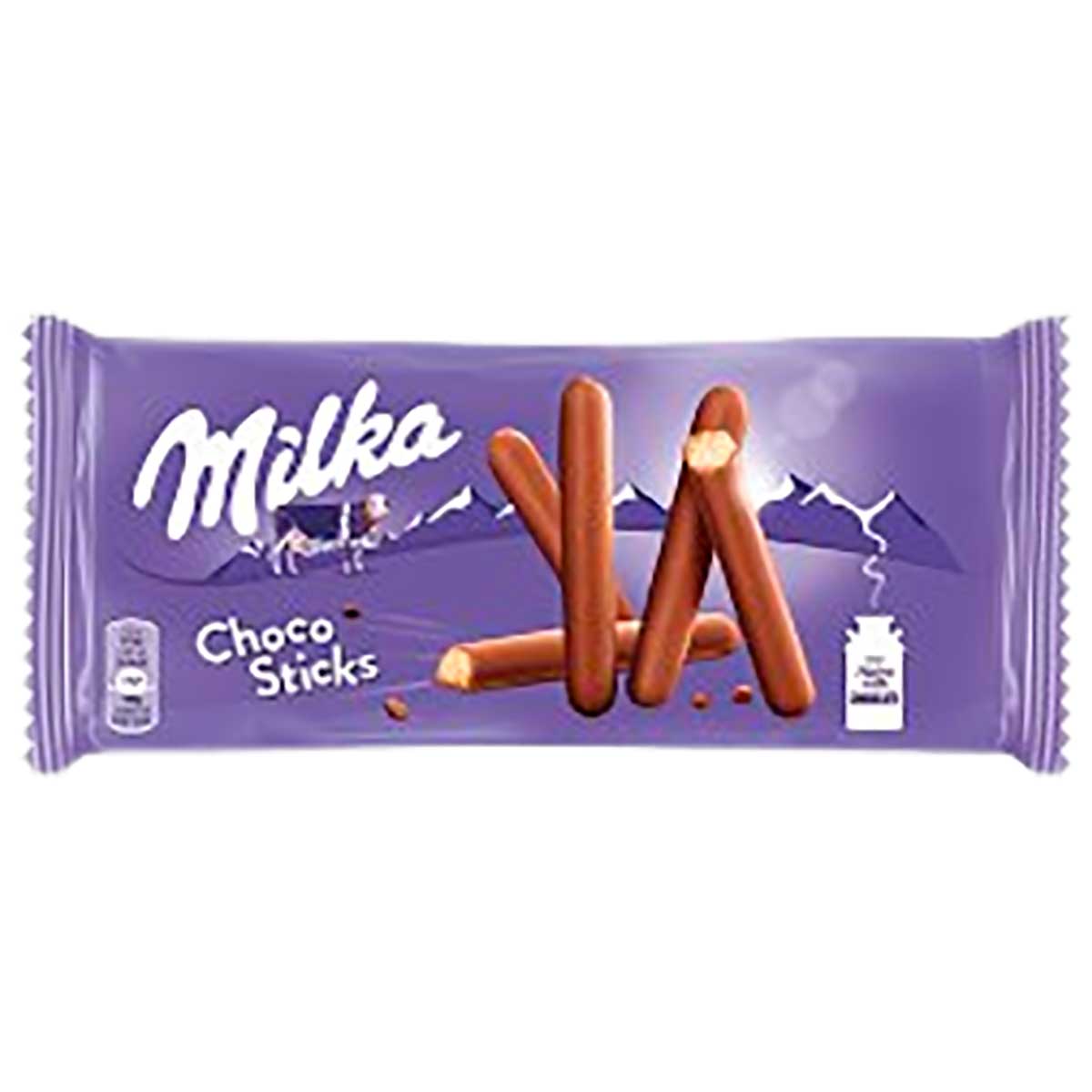 Biscoito Milka Choco Sticks 112g