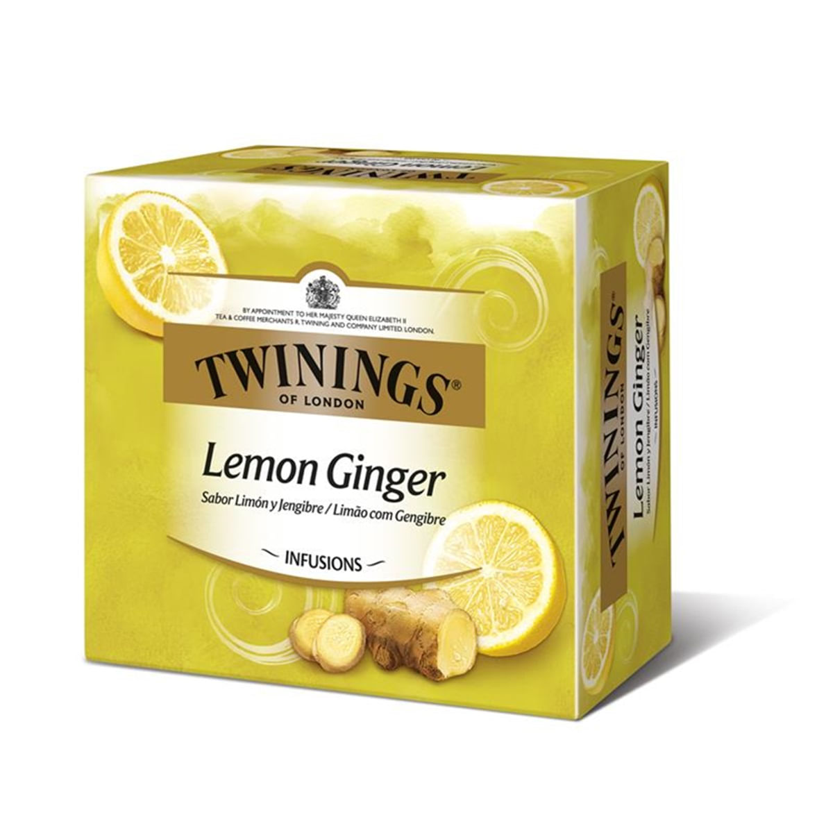 Chá Twinings Limão com Gengibre 50 Sachês 15g