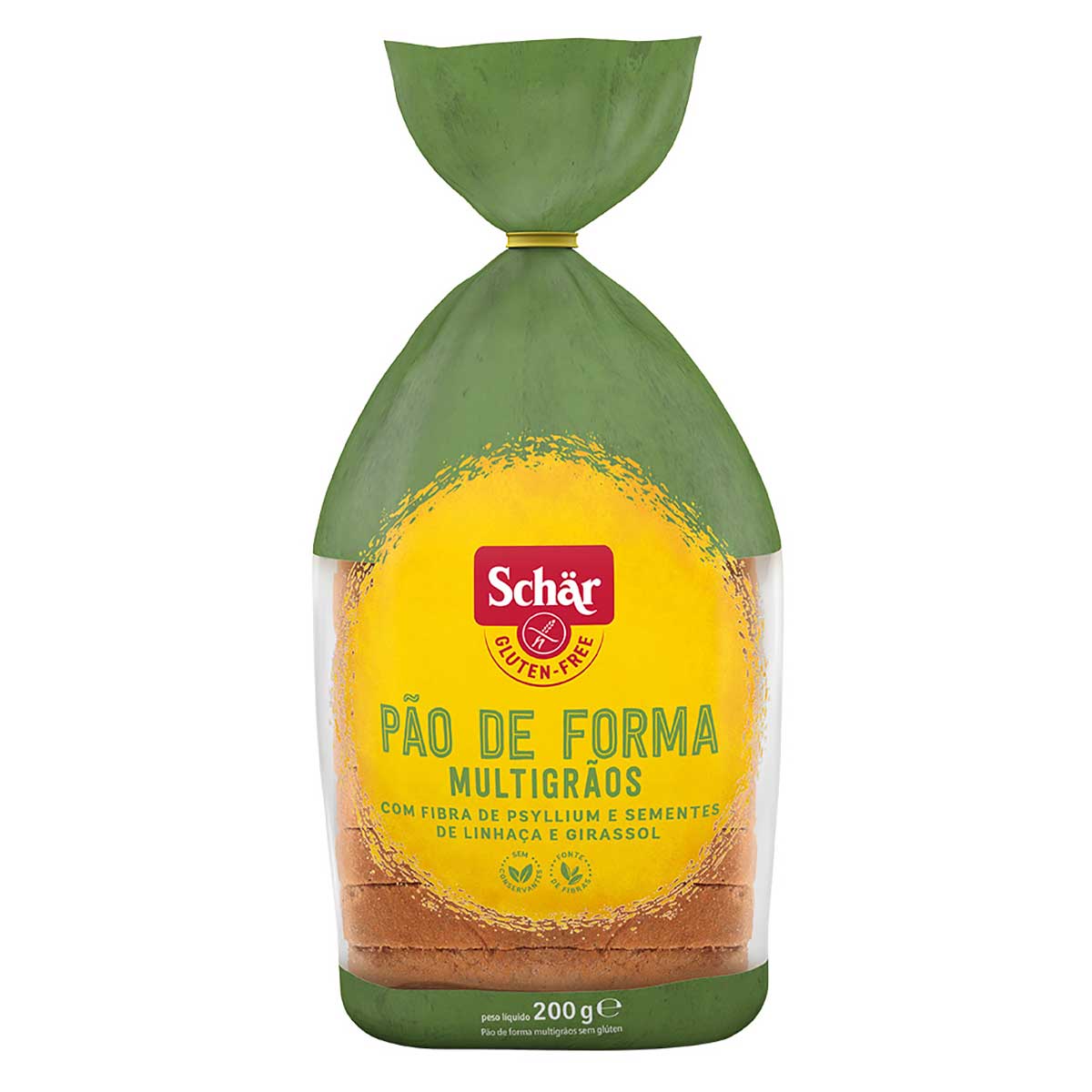 Pão de Forma Multigrãos sem Glúten Schär 200g