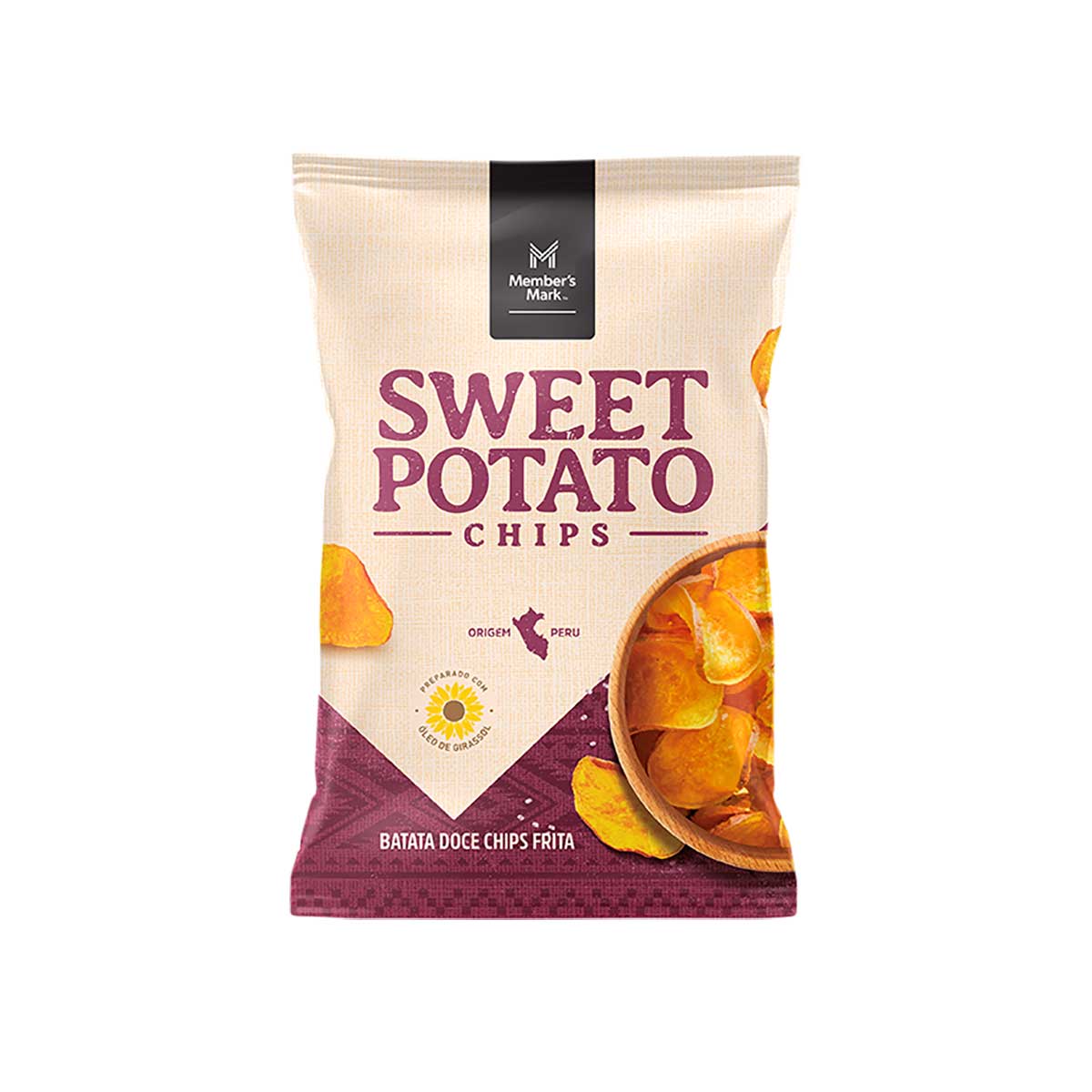 Chips De Batata Doce 200g Members
