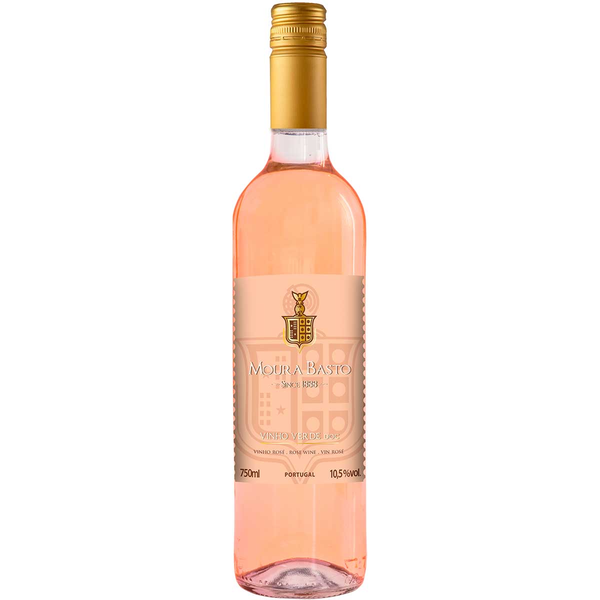 Vinho Verde Doc Rose Moura Basto 750ml