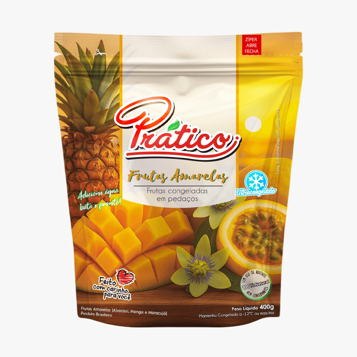 Frutas Amarelas Pratico 400g