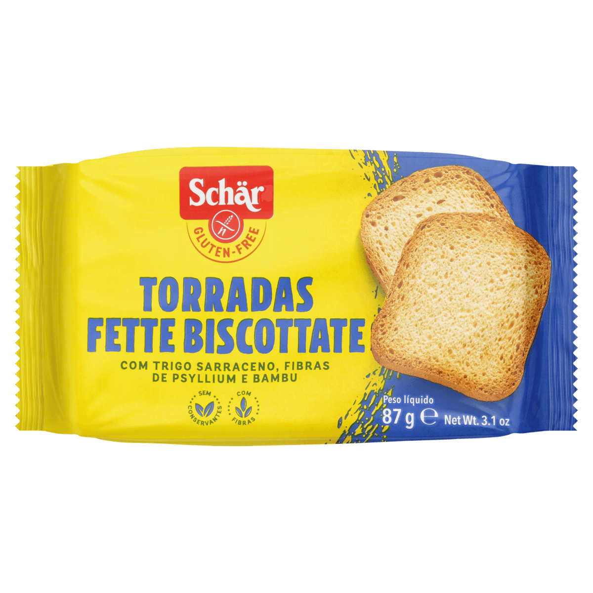 Torrada sem Glúten Schär 87g