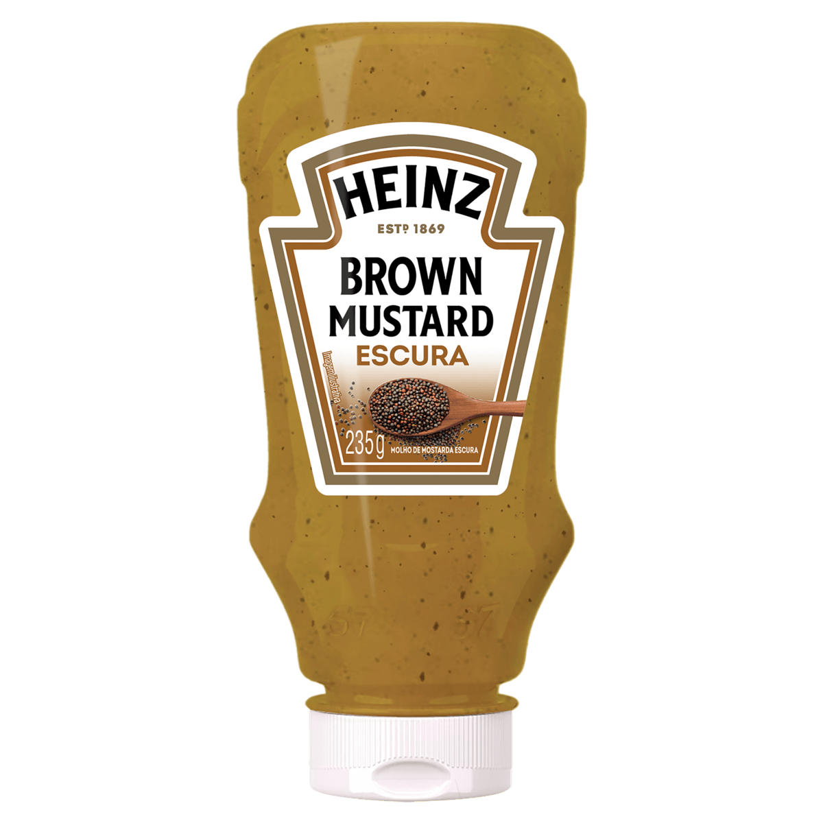Mostarda Escura Heinz Squeeze 235g