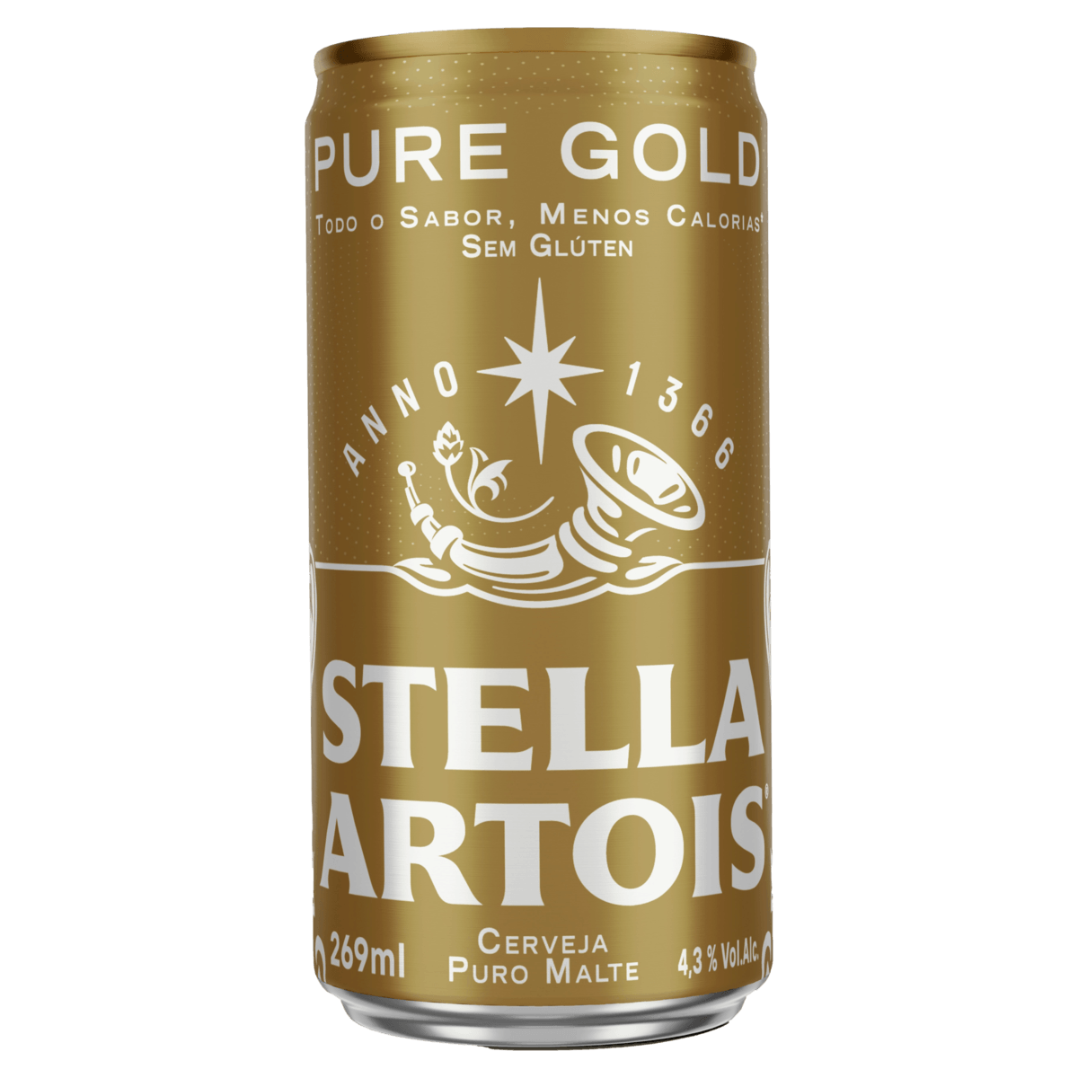 Produto Cerveja Puro Malte Pure Gold sem Glúten Stella Artois Lata 8x269ml da loja Sam's no valor de: 33,48