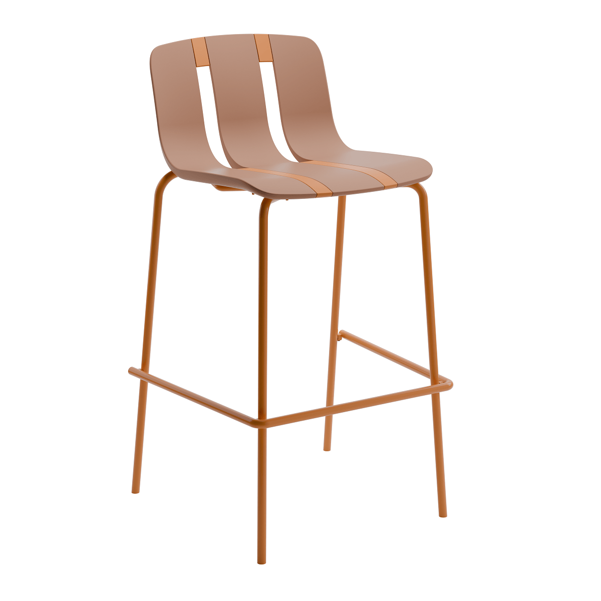 Banco Alto Slide Marrom Member's Mark
