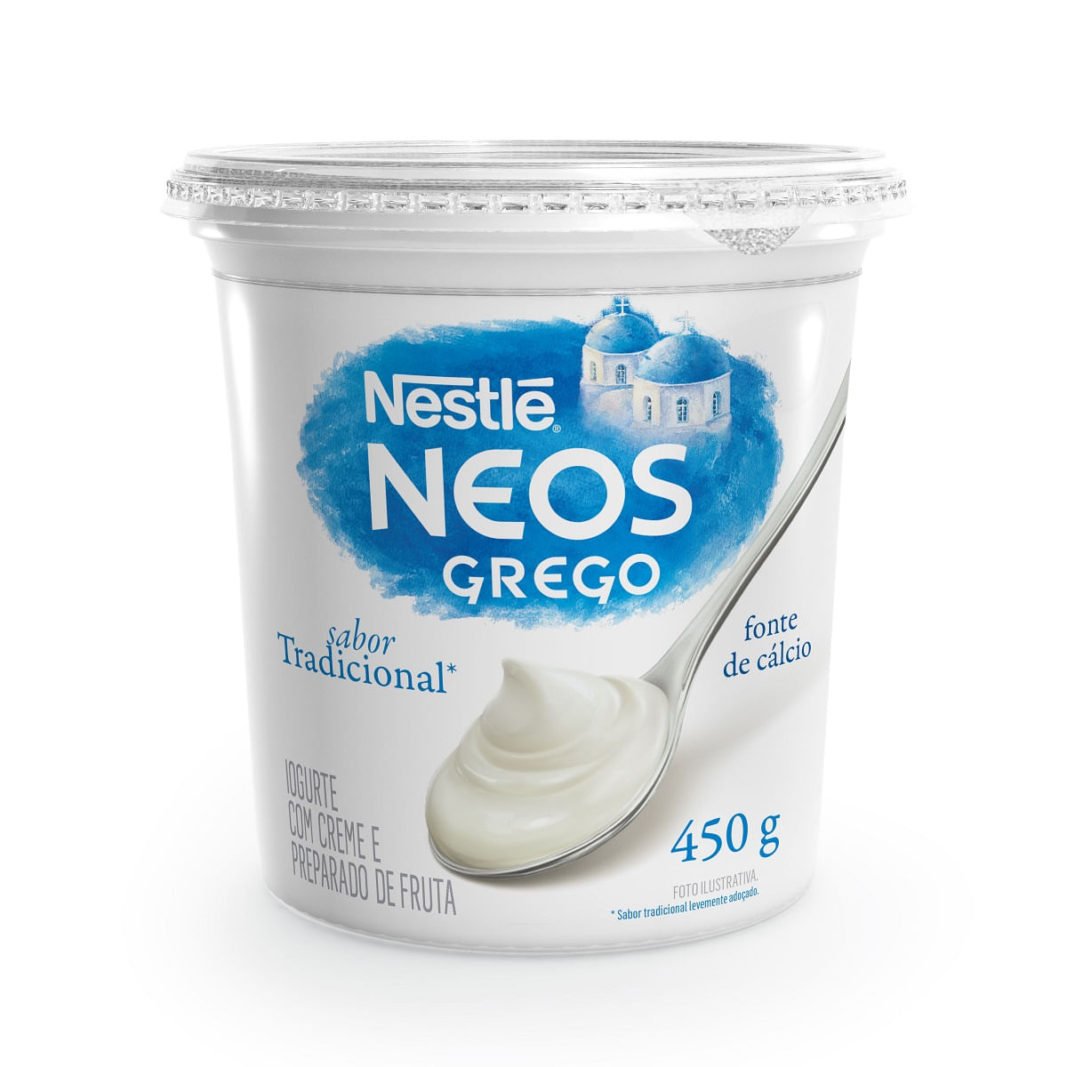 Iogurte Neos Grego Tradicional Nestle 450g