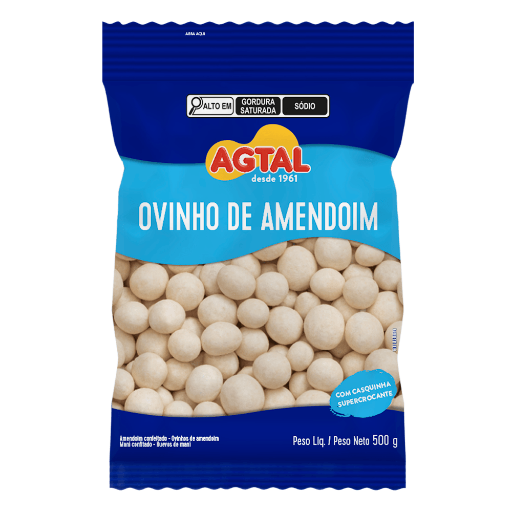Ovinhos de Amendoim Agtal 500g