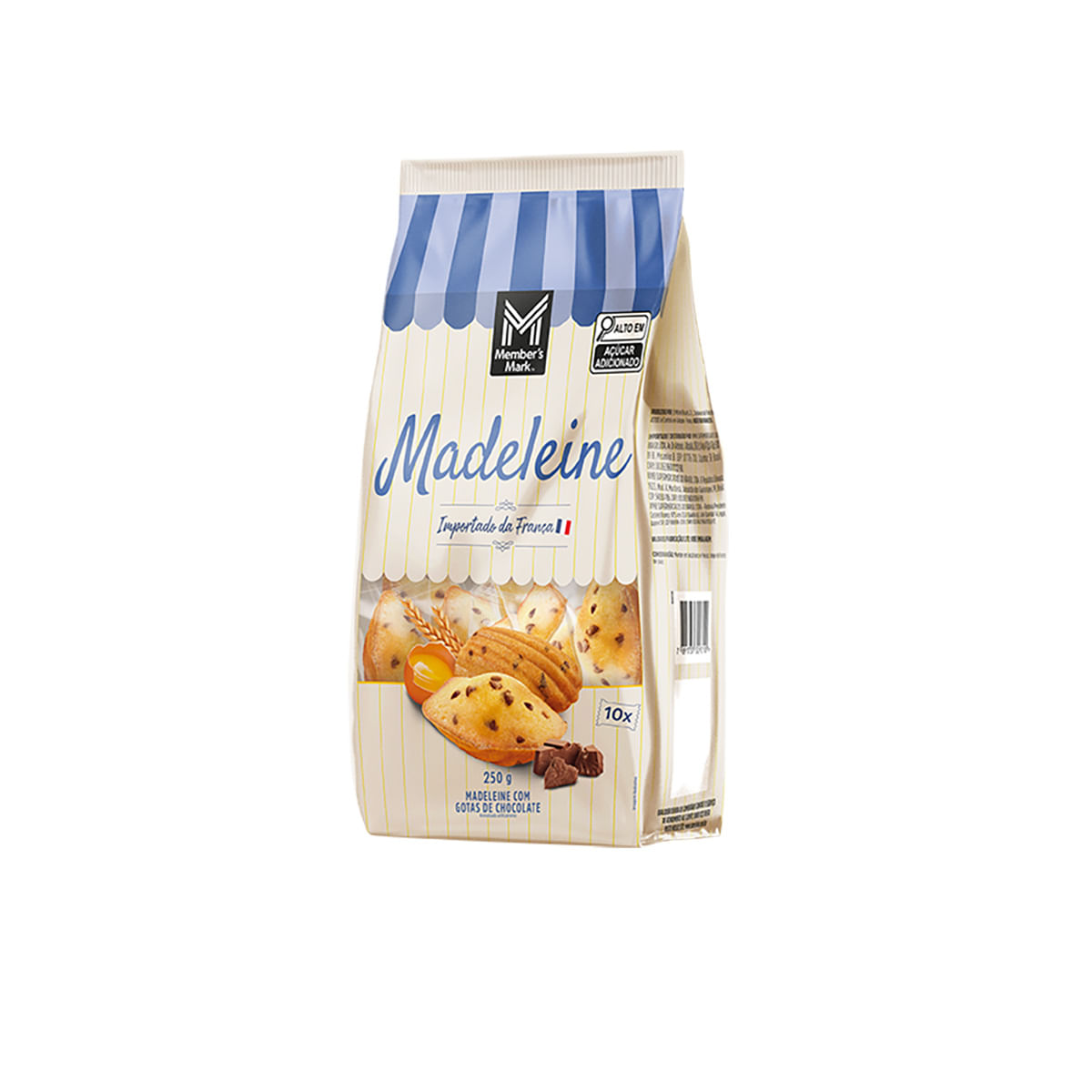 Madeleines Gotas Chocolate Member's Mark 250g