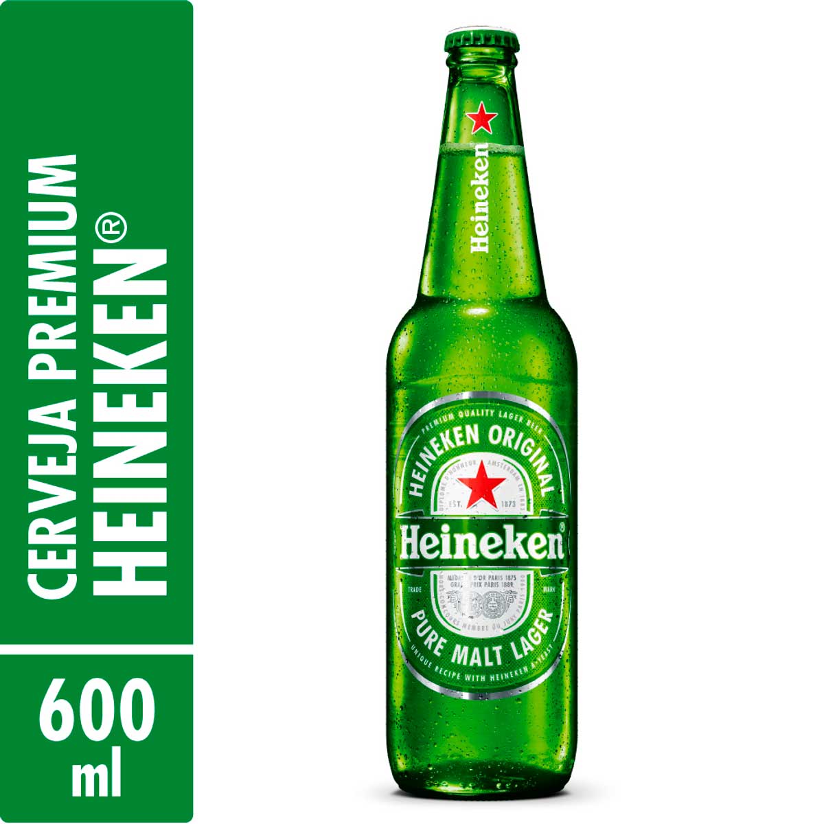 Produto Cerveja Lager Heineken Garrafa 600ml da loja Sam's no valor de: 13,48