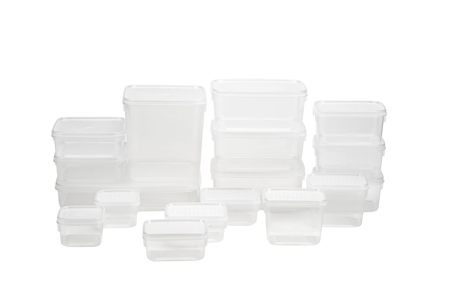 Conjunto Potes Basic 17 Peças Member's Mark