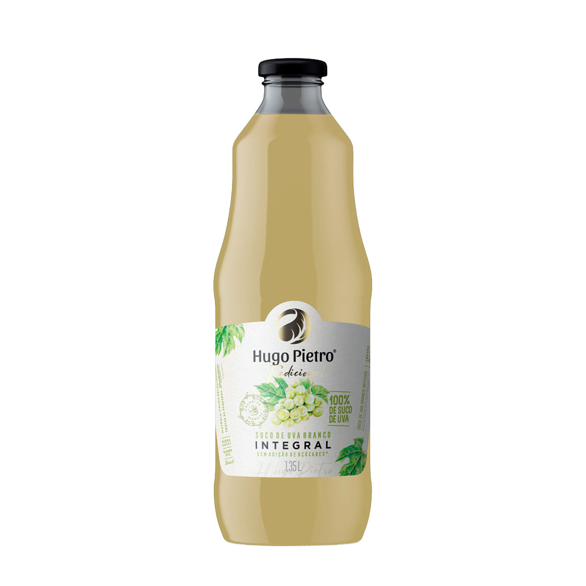 Suco de Uva Branco Integral Hugo Pietro1,35L