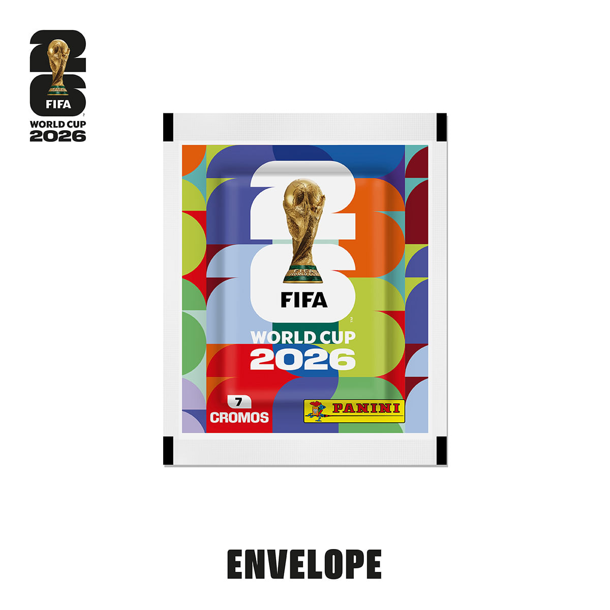 Envelope Figurinha Copa do Mundo 2026 Panini