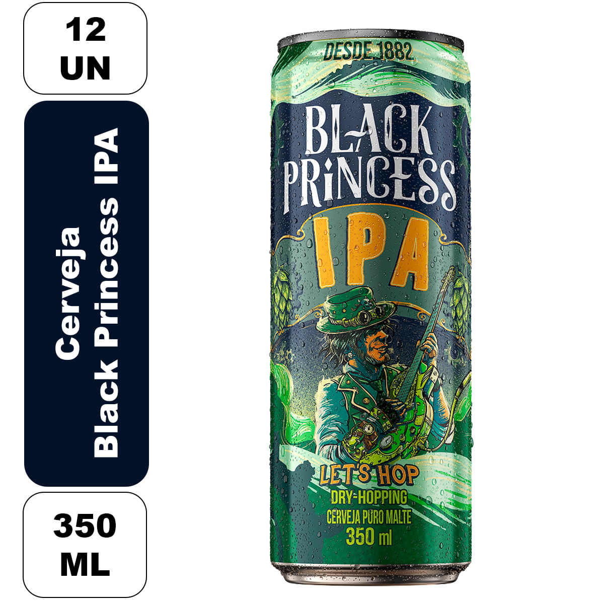 Produto Cerveja Black Princess Ipa 12x350ml da loja Sam's no valor de: 62,98
